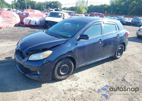 2010 Toyota Corolla Matrix from USA, damaged, VIN 2T1KU4EE2AC267009